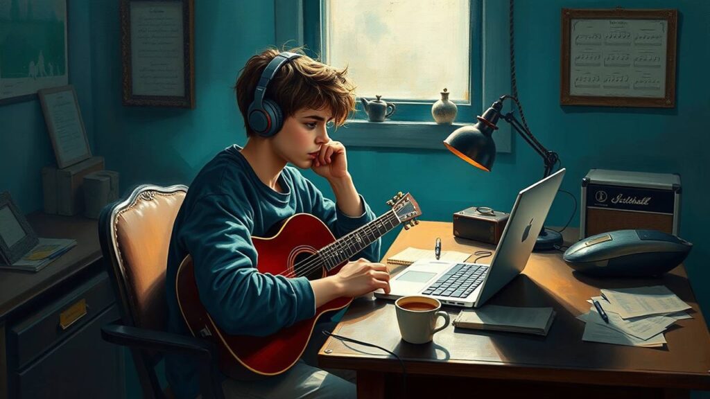 the struggle of writing an artist bio