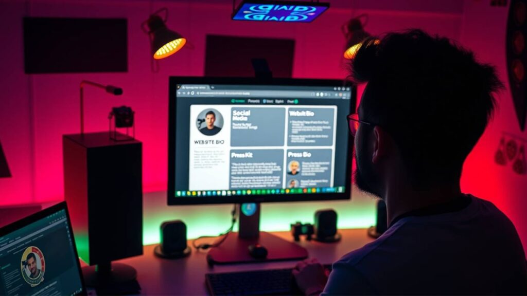 the three-tier artist bio approach