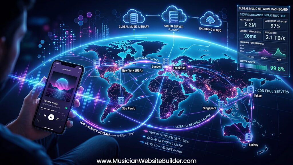 cdn music streaming